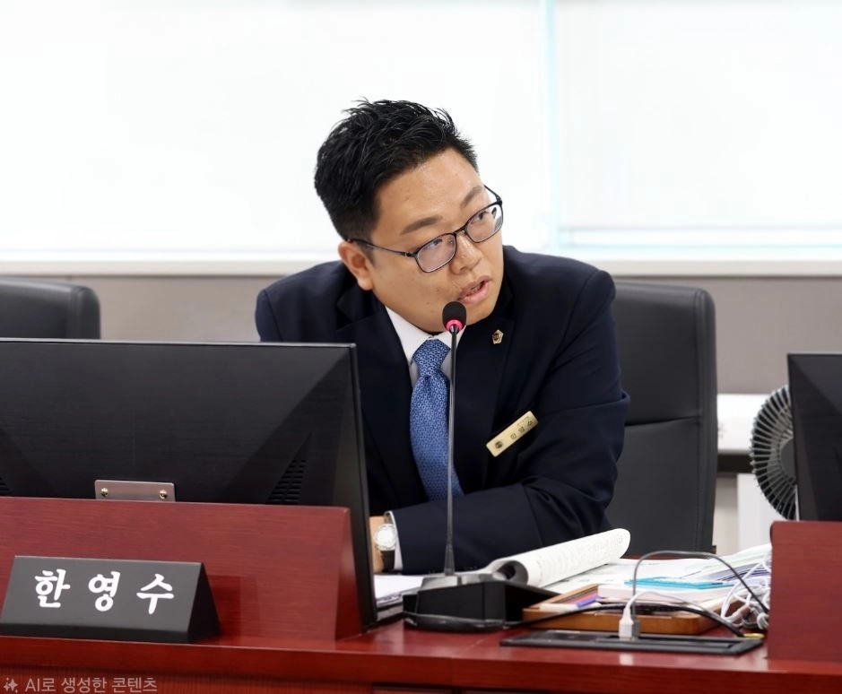 ▲ 지난 9일 열린 2026년도 제2회 추가경정예산안 노동국 심사에서 질의하는 한영수 의원(사진=경기도의회)