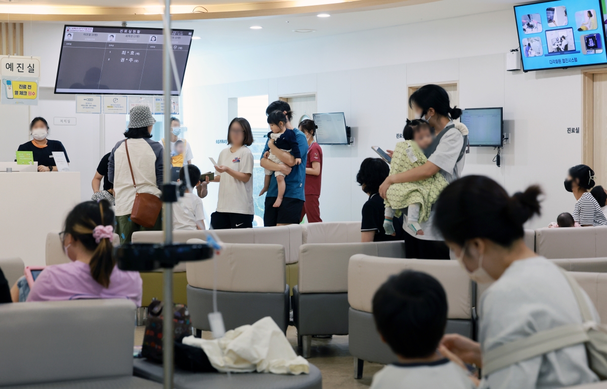증가하는 독감환자 ‘인플루엔자 유행주의보’