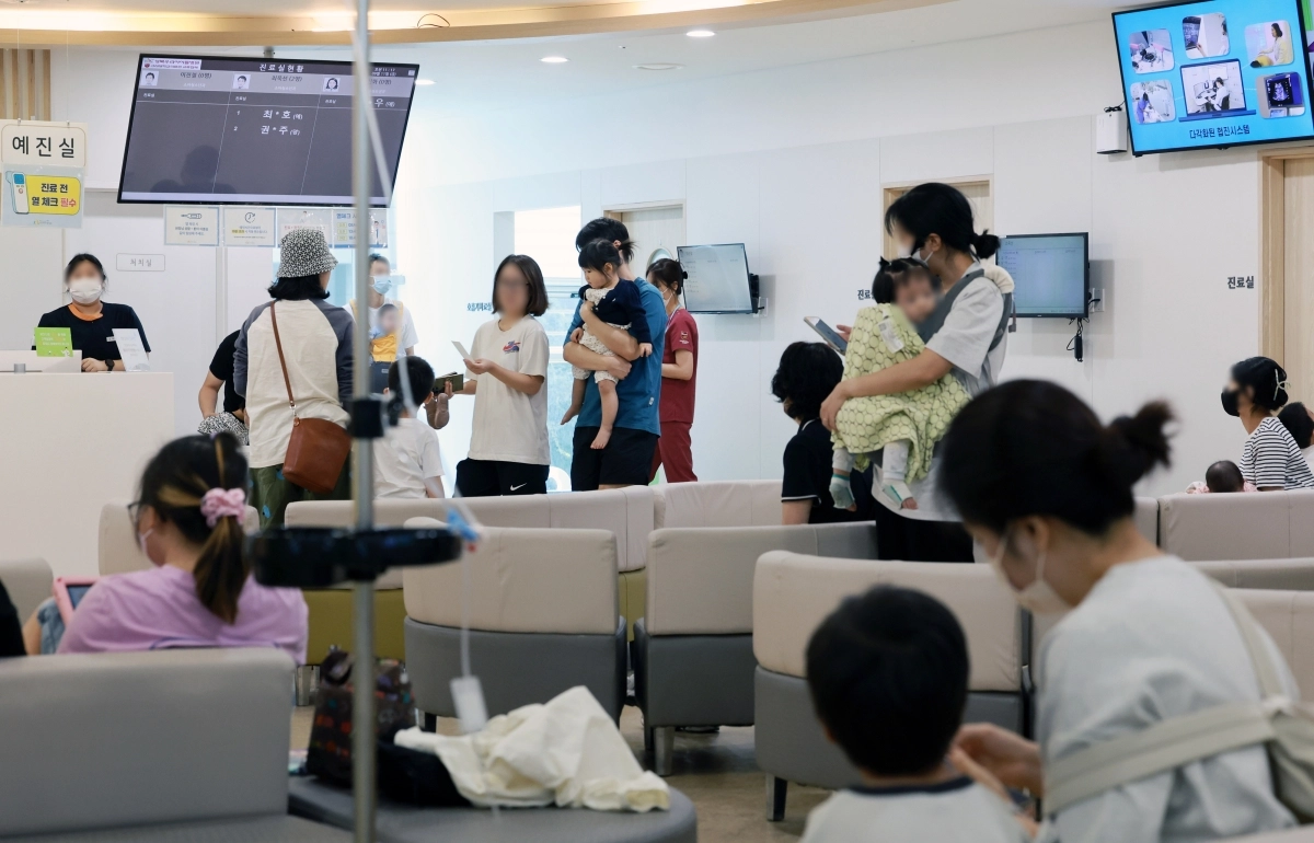 증가하는 독감환자 ‘인플루엔자 유행주의보’