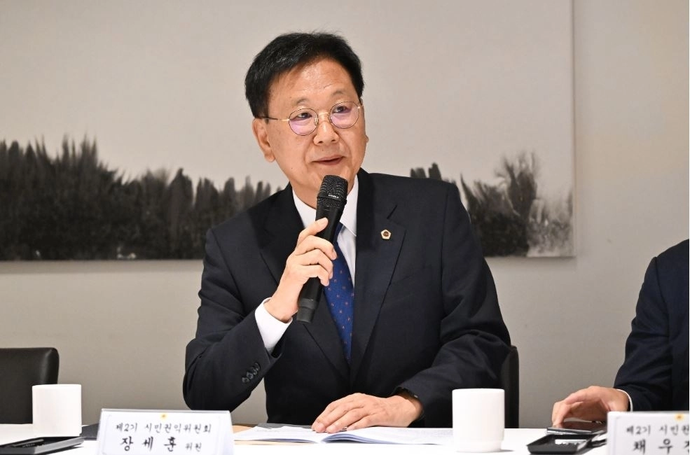 발언중인 장세훈 의원. 서울시의회 제공