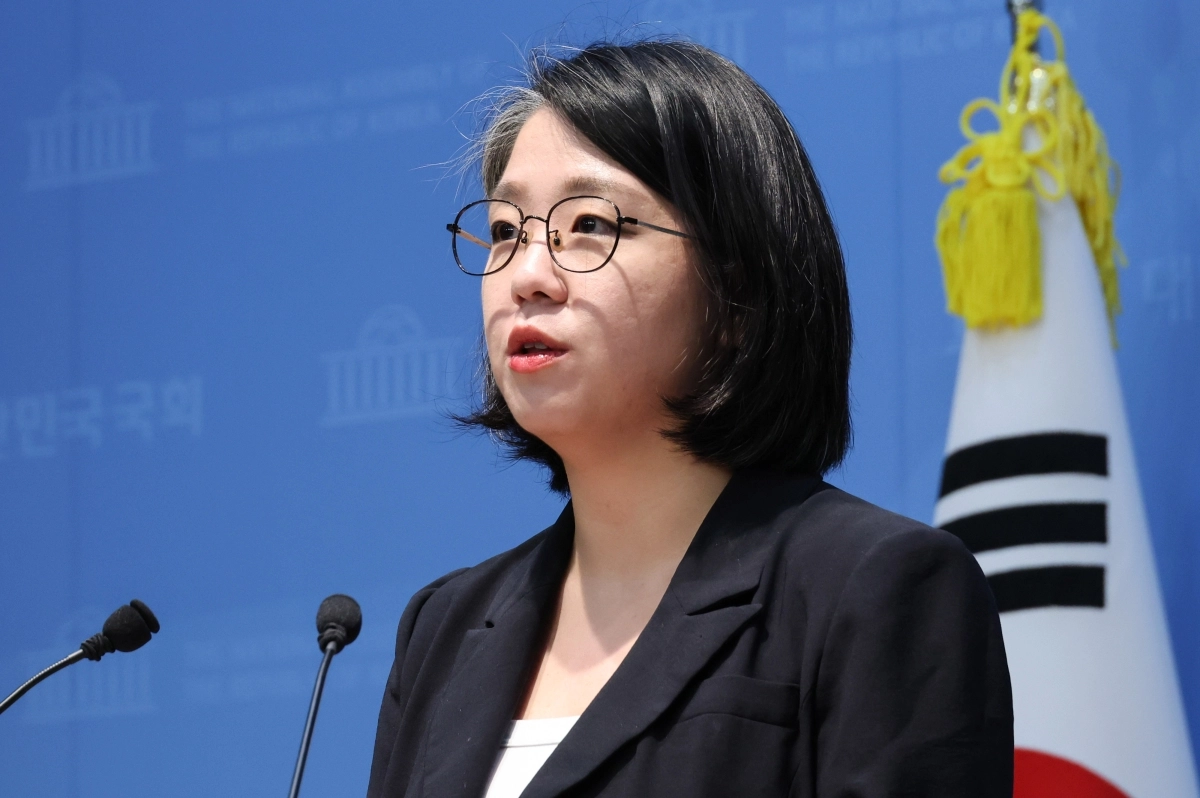 용혜인 성평등가족부 장관 후보자가 13일 국회 소통관에서 기자회견을 하고 있다. 2026.9.13 연합뉴스