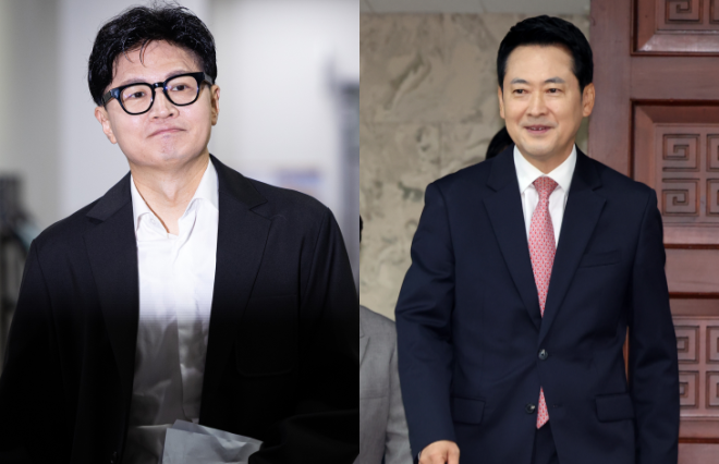 꼬이고 꼬인 전선…張 ‘한동훈 OUT’ 선 긋고, 韓은 “북이나 쳐라”