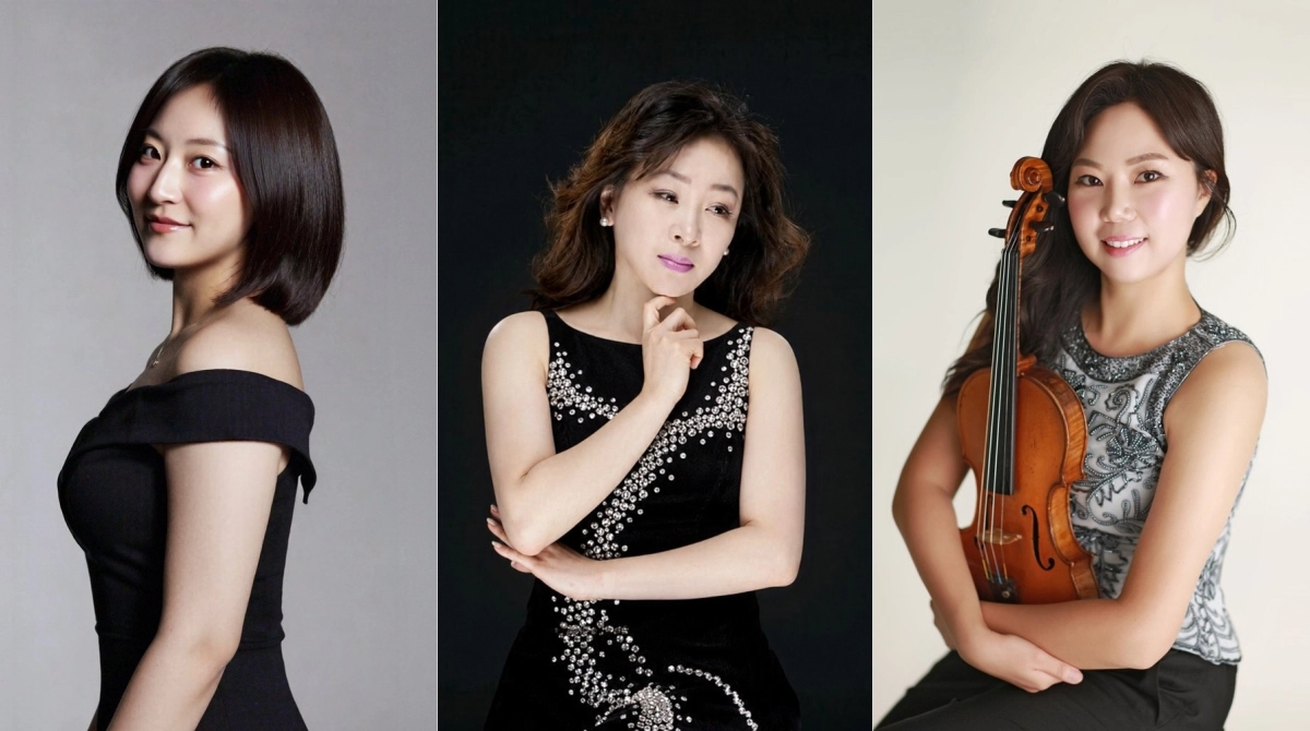 동덕여대 ‘중장년 뉴미디어 공연예술대학’을 기획한 배혜연(왼쪽부터)·김은정·이수민 교수. 동덕여대 제공
