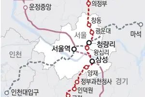 GTX- C 노선 2년 8개월 만에 첫 삽… 2031년 양주 덕정~삼성역 ‘30분대’