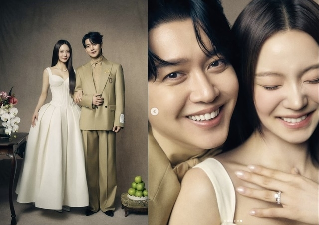 image - 강균성, ‘14세 연하♥’ 유하진과 웨딩화보 공개 “특별한 콘셉트”