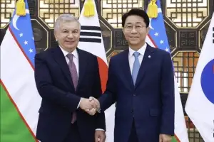조정식 의장, 우즈베크·투르크멘 대통령과 회담