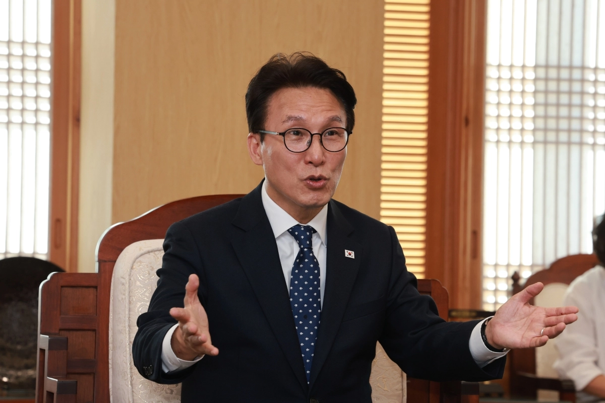 김민석 대표, 조계종 총무원장 예방