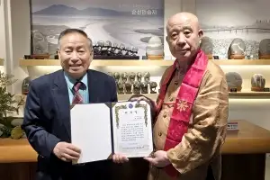 ‘세계 불교 잇는 가교’ 보검스님, 순천세계수석박물관 홍보대사 위촉…인도에 제 2수석박물관 건립 위해