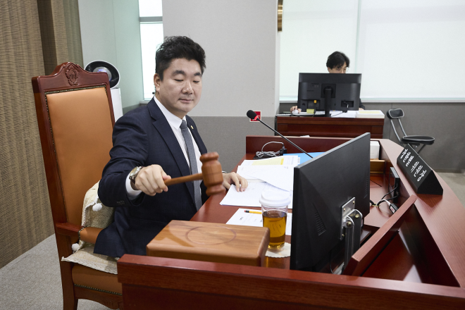 장한별 경기도의회 운영위원장 “의회의 정당한 출석 요구에 집행부는 책임 있게 응해야”