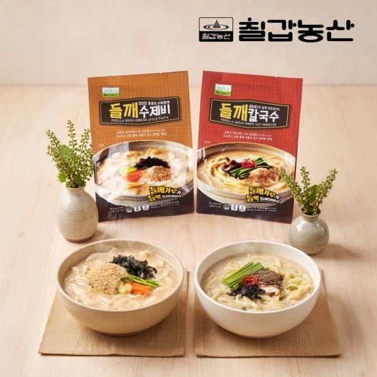 칠갑농산, 쌀쌀한 가을 입맛 깨울 ‘들깨수제비·칼국수’ 기획전… 클레이 애니메이션도 예고