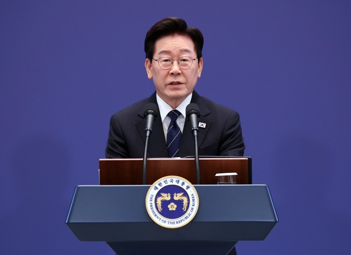 이재명 대통령, 기자회견 발언