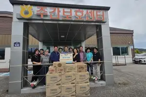 김진욱 경북도의원, 추석 맞아 상주 복지시설 위문