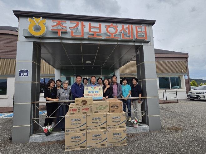 김진욱 경북도의원, 추석 맞아 상주 복지시설 위문