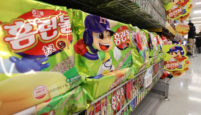 해태제과 홈런볼. 연합뉴스