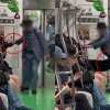 thumbnail - (영상)“내려!” 노약자석 젊은女 잡아끈 노인 vs 발차기 한 여성…누가 더 잘못?