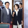 날 선 대립각 추미애-김민석, 도-당 첫 예산정책협의회 주목