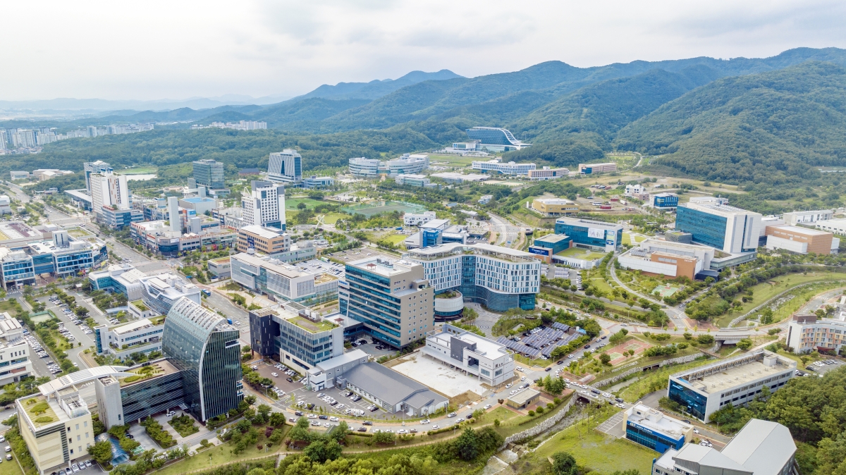 정부의 1차 이전 공공기관 12곳이 입주해 있는 대구 동구 신서혁신도시 전경. 대구시 제공