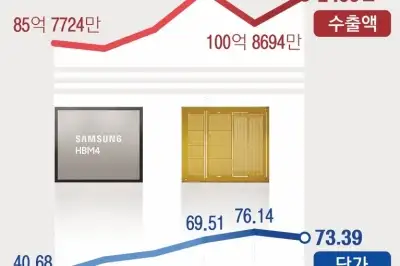 HBM 수출단가, 5개월 만에 내렸다