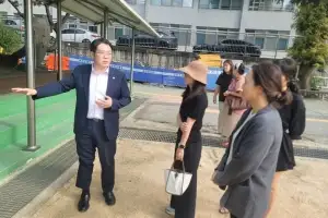 김현석 경기도의원, 과천 청계초 현장 방문… “공사 정상화·체육관 누수 해결 끝까지 챙길 것”