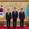 이 대통령, 김성수 대법관 임명장 수여…조희대와 차담