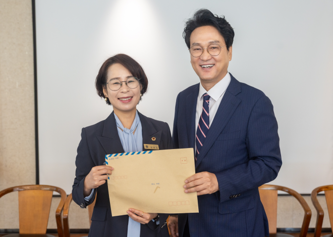 정현미 경기도의원, 안민석 교육감에 덕소초 복합문화센터·공간재구조화 사업 적극 협조 요청