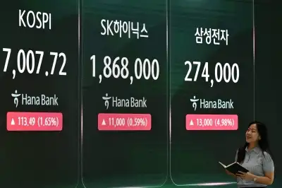 7000선 회복한 코스피
