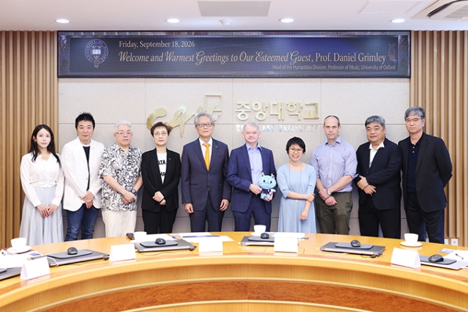 ‘개교 110주년’ 중앙대, 英 옥스포드대와 글로벌 학술교류 추진