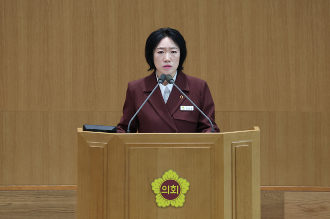 이혜원 경기도의원 “중앙정치 아닌 도민 위한 책임행정 보여야” 5분자유발언서 도정·교육행정 ‘이중잣대’ 지적