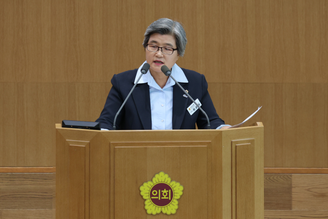 최순자 경기도의원 “행정 칸막이 낮춰 중복사업 정비하고 경기북부·아이 중심 돌봄 실천해야”
