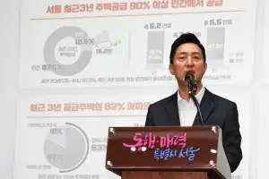 오세훈 “참지 않겠다”… 주택공급 문제 정부·여당 직격