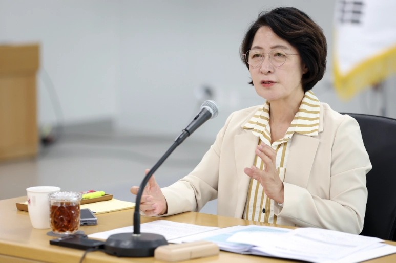 추미애 경기도지사. 경기도 제공