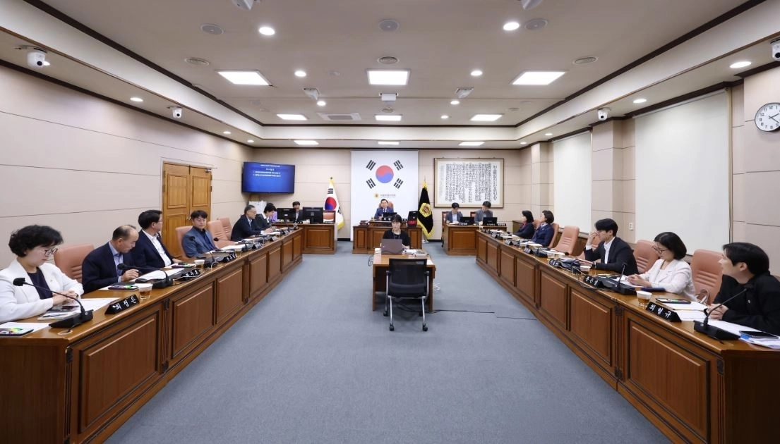 지난 21일 열린 제12대 서울시의회 제1기 윤리특별위원회 회의 전경. 서울시의회 제공