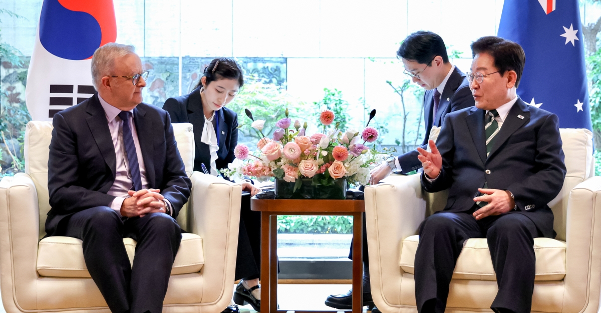 한·호주 정상회담