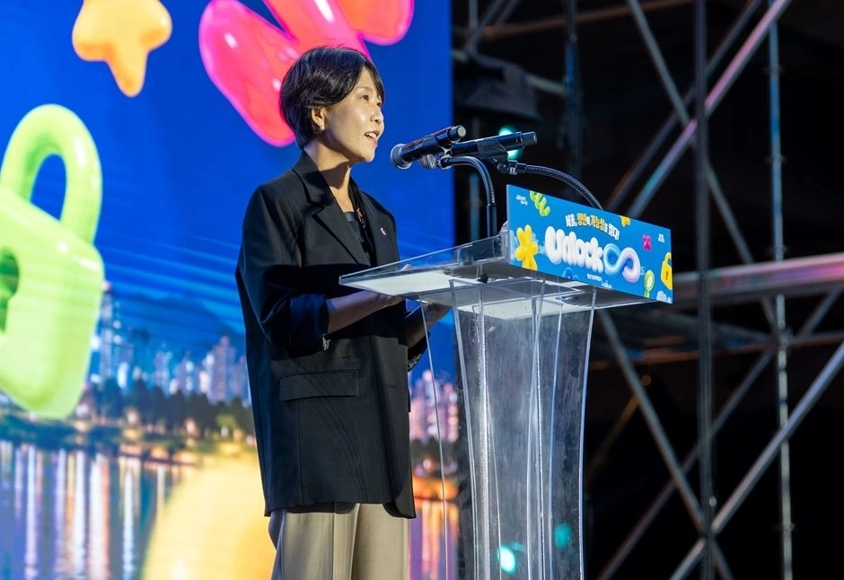 지난 19일 열린 ‘2026년 서울시 청년의 날 기념식’ 현장을 찾아 축사하는 이도희 의원. 서울시의회 제공
