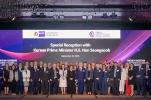 주한독일∙프랑스상의, 한성숙 총리 특별 간담회…APK 2026 계기 경제협력 강화 모색