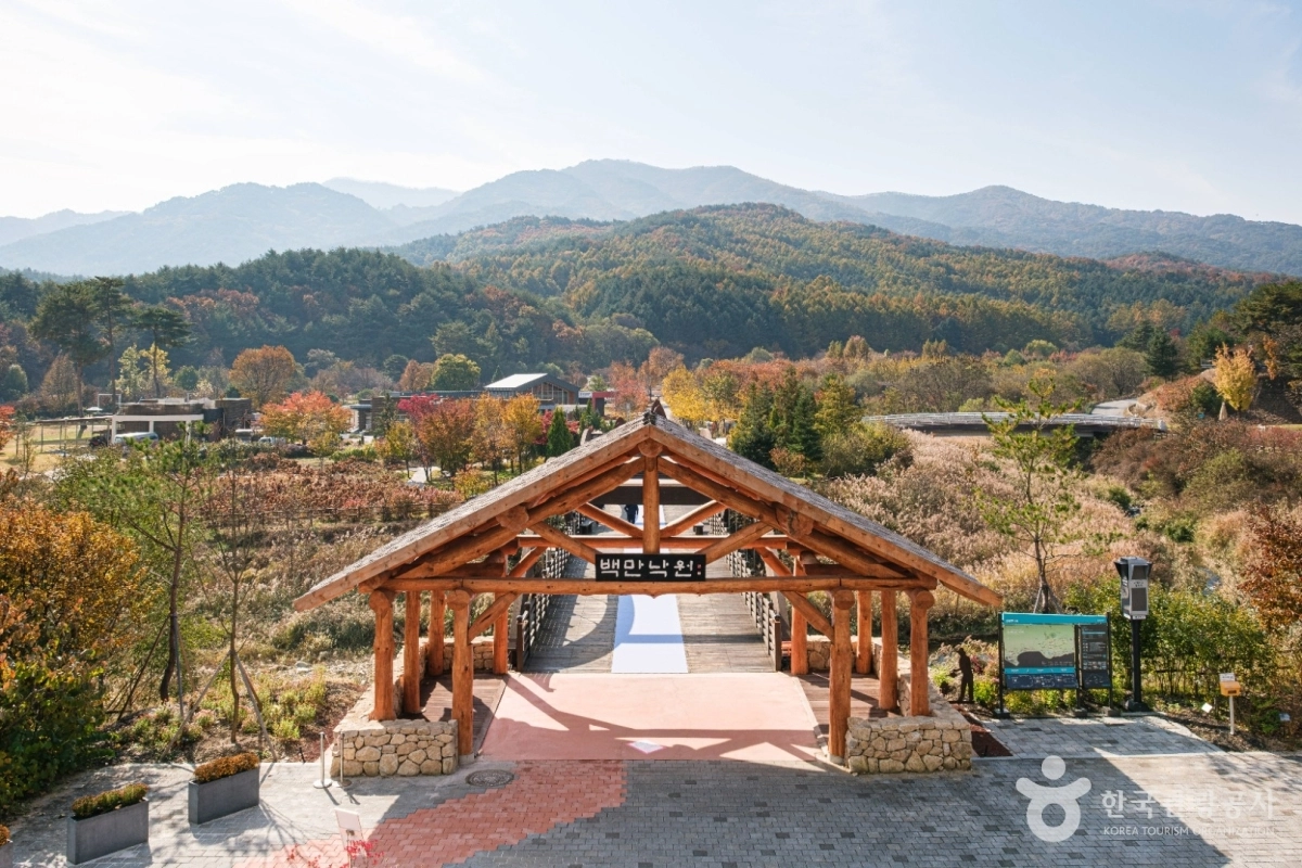 백두대간 수목원. 한국관광공사 제공