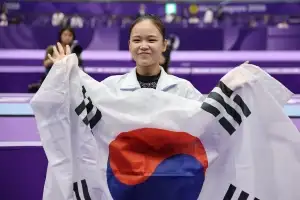 [속보] 여서정 8년만에 도마 金…부상 딛고 북한 라이벌 꺾었다