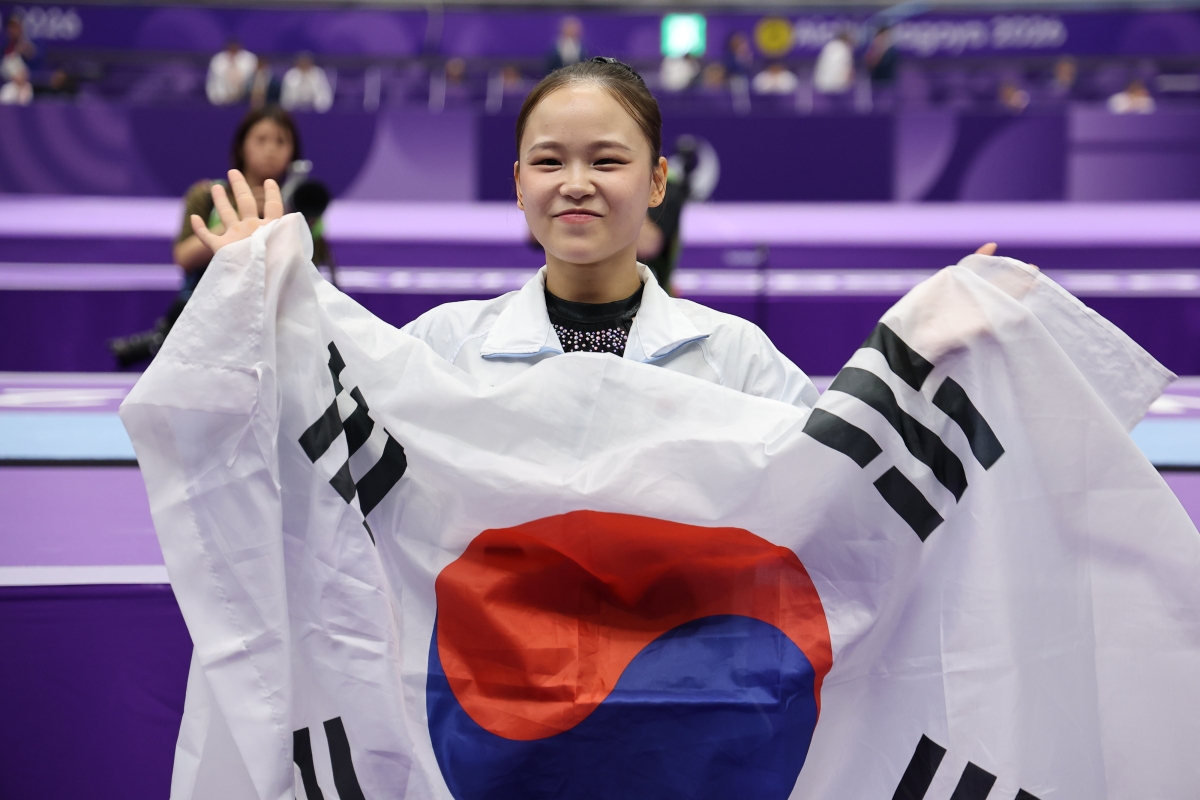 8년 만에 아시아 정상 오른 여서정