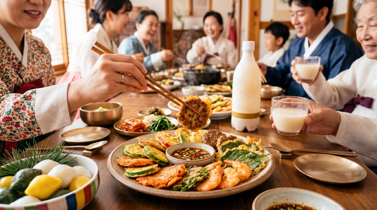 명절 연휴기간 가족 및 친척들이 모인 자리에서 가장 많이 건네는 안부 인사는 ‘건강’이다. 출처= 아이클릭아트.