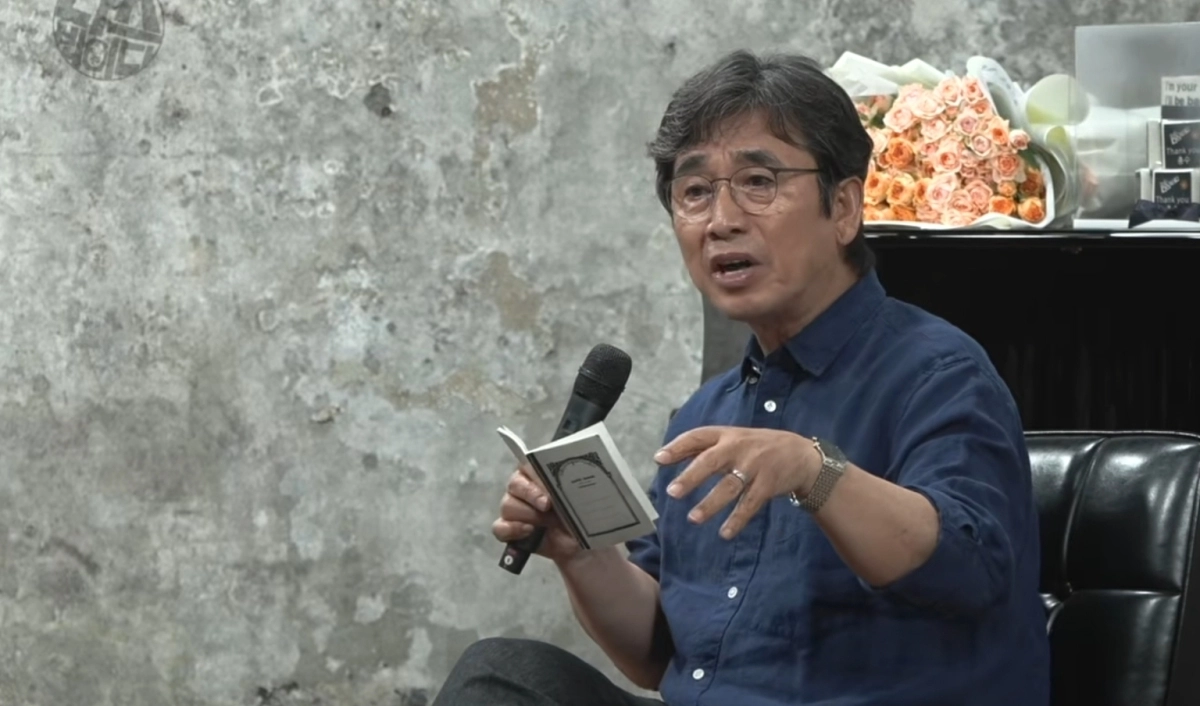 지난 6월 유튜브 채널 ‘딴지방송국’ 코너 ‘김어준의 다스뵈이다’에 출연한 유시민 작가. 2026.6.28 딴지방송국 유튜브 캡처