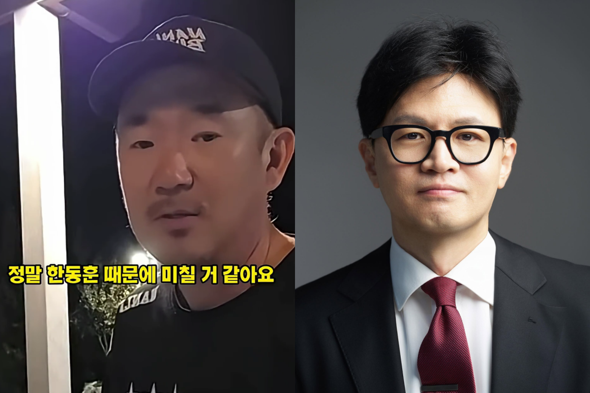 DJ DOC 출신 이하늘이 “한동훈 때문에 미칠 것 같다”며 한동훈 무소속 의원을 다시 언급했다. 유튜브·페이스북 캡처