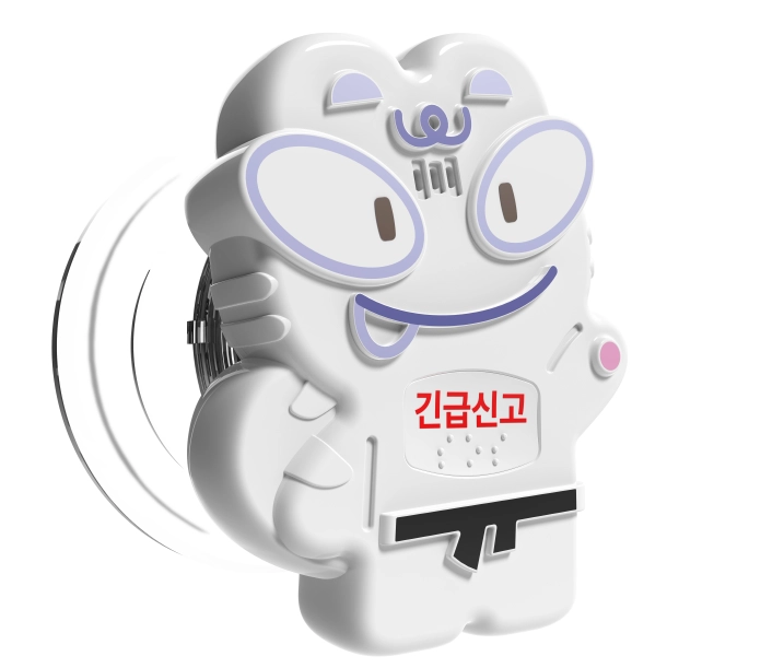 서울시에서 기존 긴급신고 장치 ‘안심헬프미’를 새로 개선해 만든 ‘안심동행벨’ 그립톡. 서울시 제공