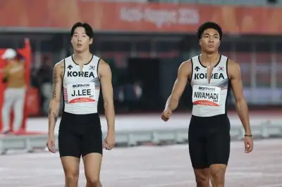 日 또 왜 이러나? 한국 실격시켰다가 취소…육상 400m 계주 극적인 결선 진출