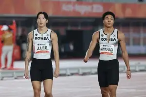 日 또 왜 이러나? 한국 실격시켰다가 취소…육상 400m 계주 극적인 결선 진출
