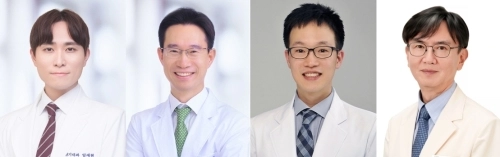서울대병원 순환기내과 임재현·김형관 교수, 분당서울대병원 황인창 교수, 삼성서울병원 이상철 교수(왼쪽부터)