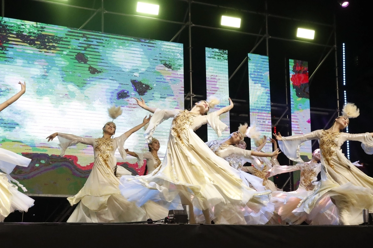 2025년 세계 민속춤 축제 공연 모습. 성동구 제공
