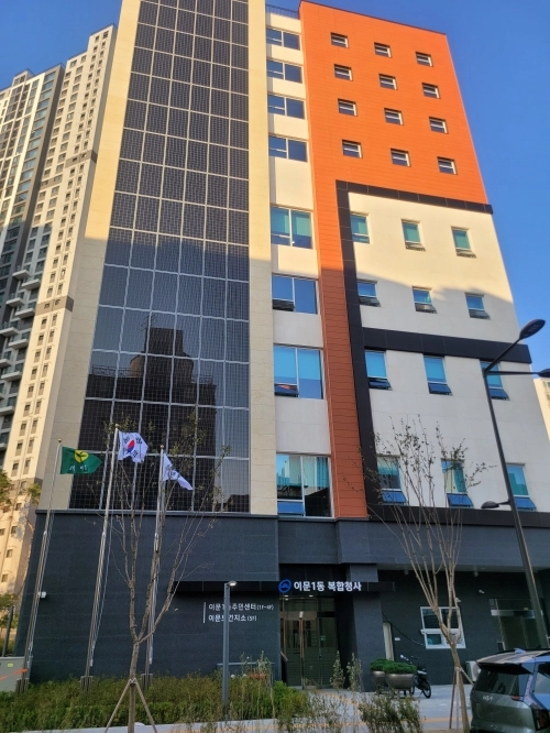 이문보건지소(5층)이 마련된 이문1동 복합청사 전경. 동대문구 제공
