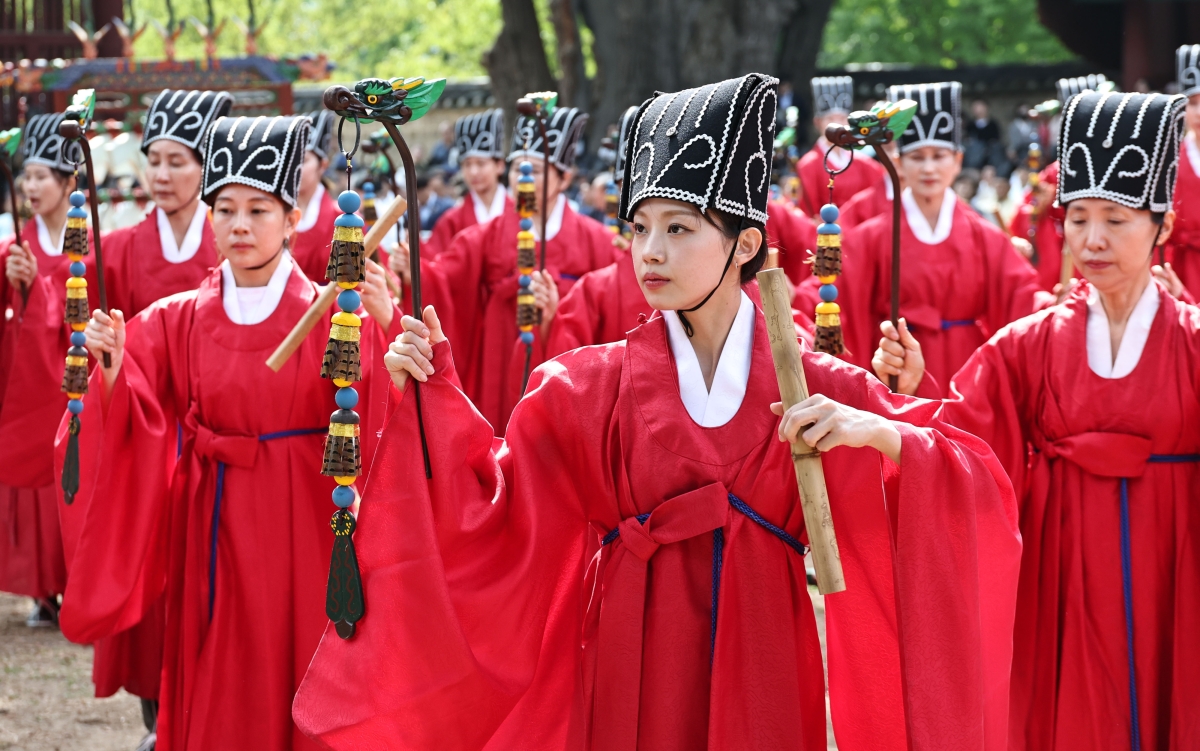 공자의 학덕 기리는 석전대제