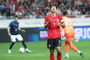 손흥민 A매치 58호골 기록에도…모레노호, 우루과이에 1-4 완패