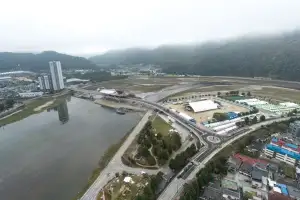 정선 아라리교 첫 선…내달 1일 임시개통